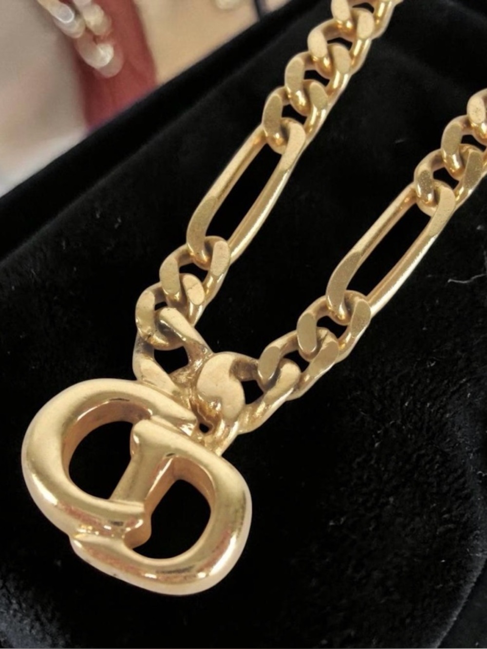 DIOR Vintage CD Logo Necklace- Germany🔥 - Picture 1 of 14